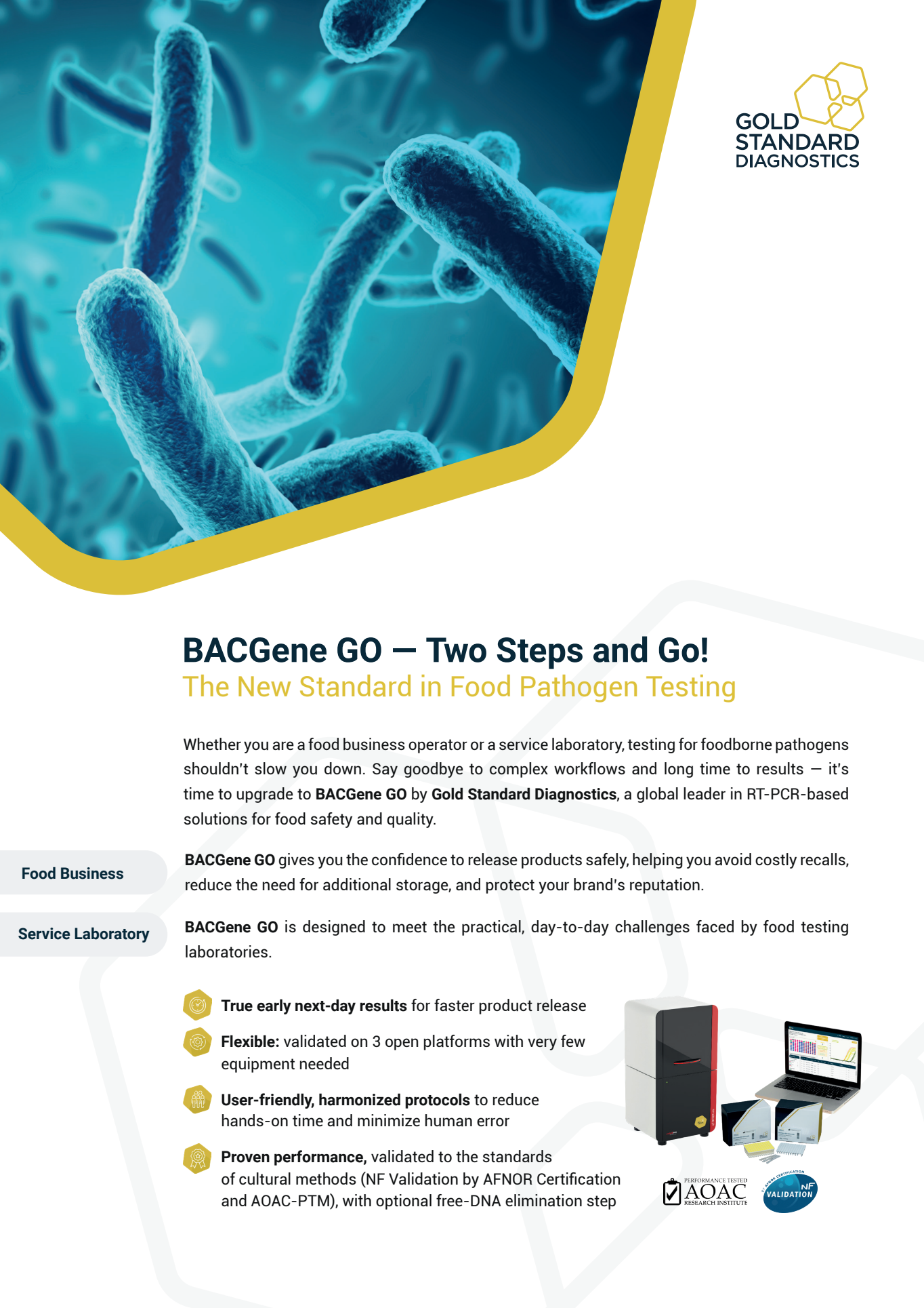 BacGene Go flyer