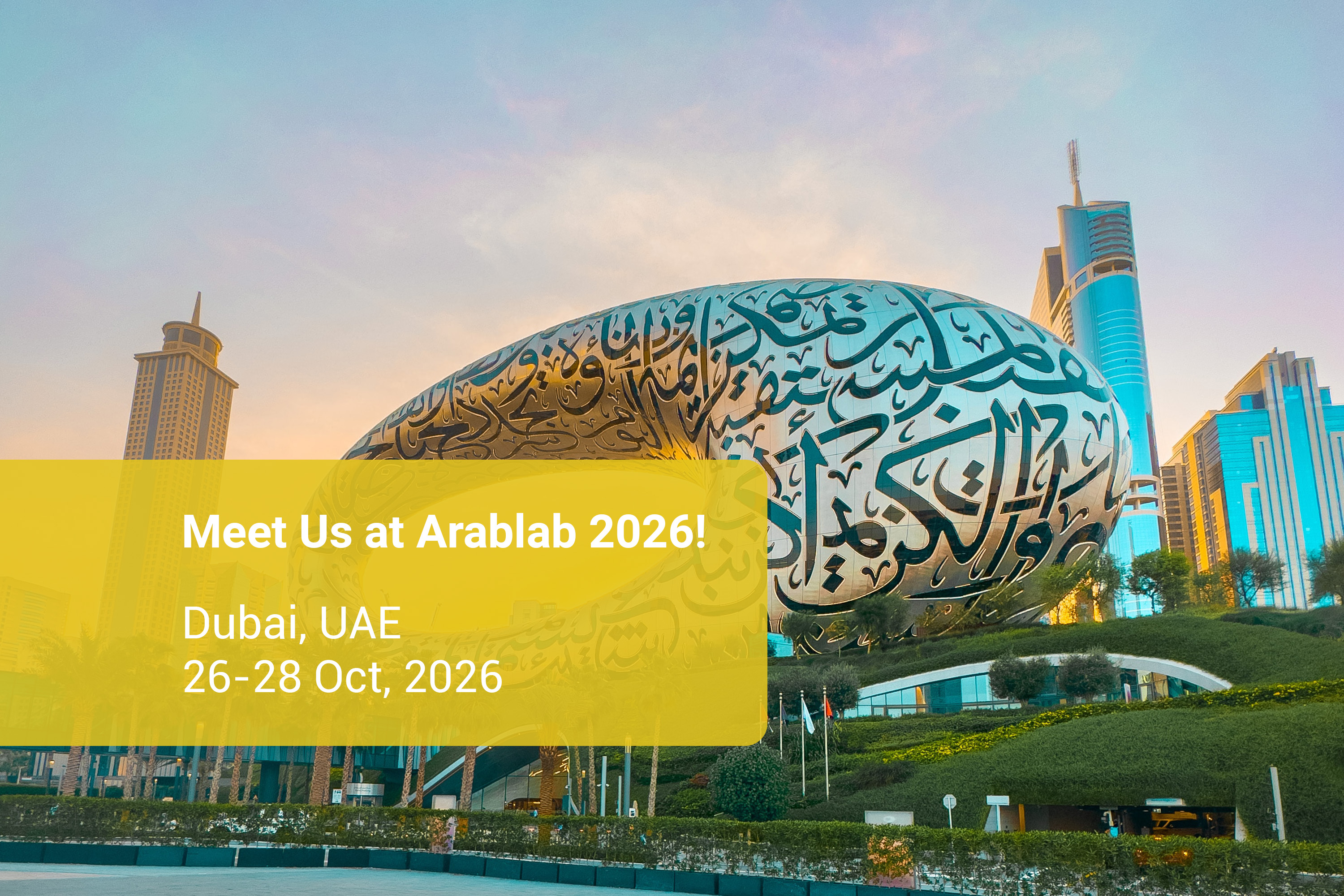 Meet Gold Standard Diagnostics at ARABLAB LIVE 2026 in Dubai!