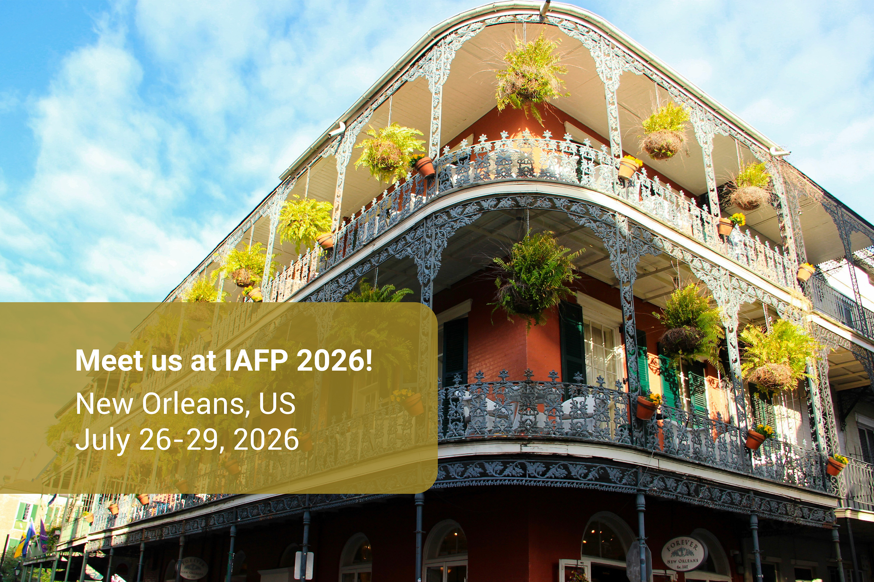 See you at the IAFP 2026 in New Orleans!