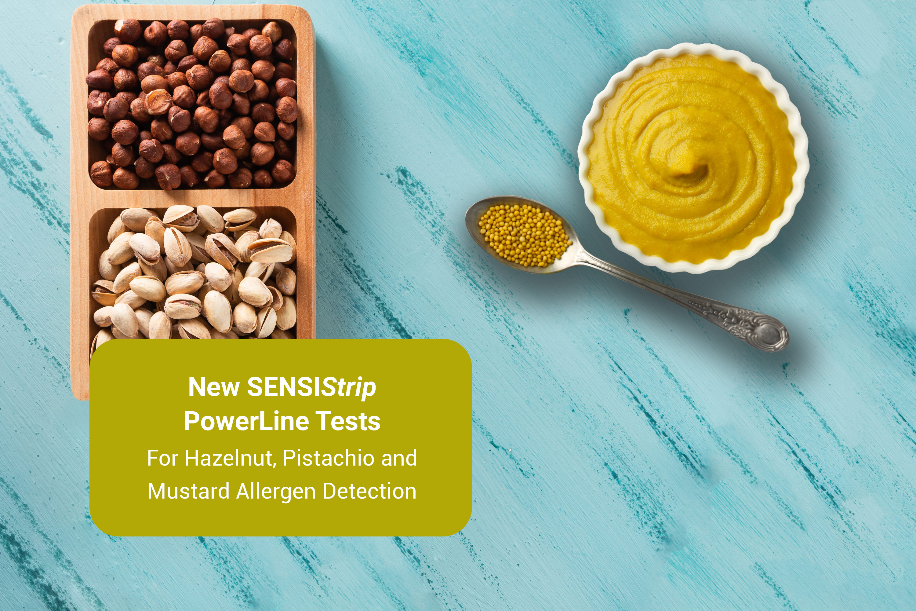New SENSIStrip PowerLine Tests for Hazelnut, Pistachio and Mustard: Rapid and Reliable Without False Negative Results