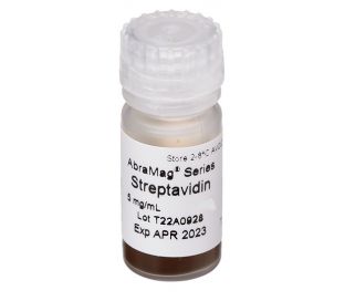 AbraMag Streptavidin Magnetic Beads, 2 mL, 5 mg/mL