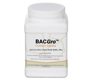 BACGro Ultra Listeria Broth (Bulb) / 500g