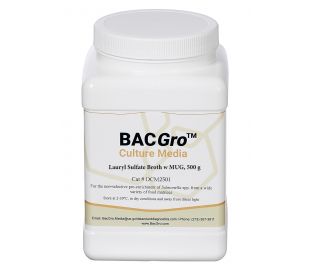 BACGro Lauryl Sulfate Broth w MUG / 500 g