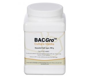 BACGro Mannitol Salt Agar / 500g