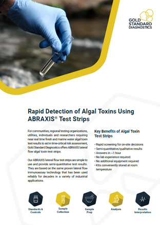 Algal Toxins Test Strips