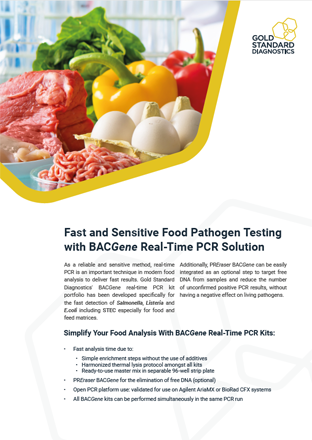 BACGene Real-Time PCR Solution