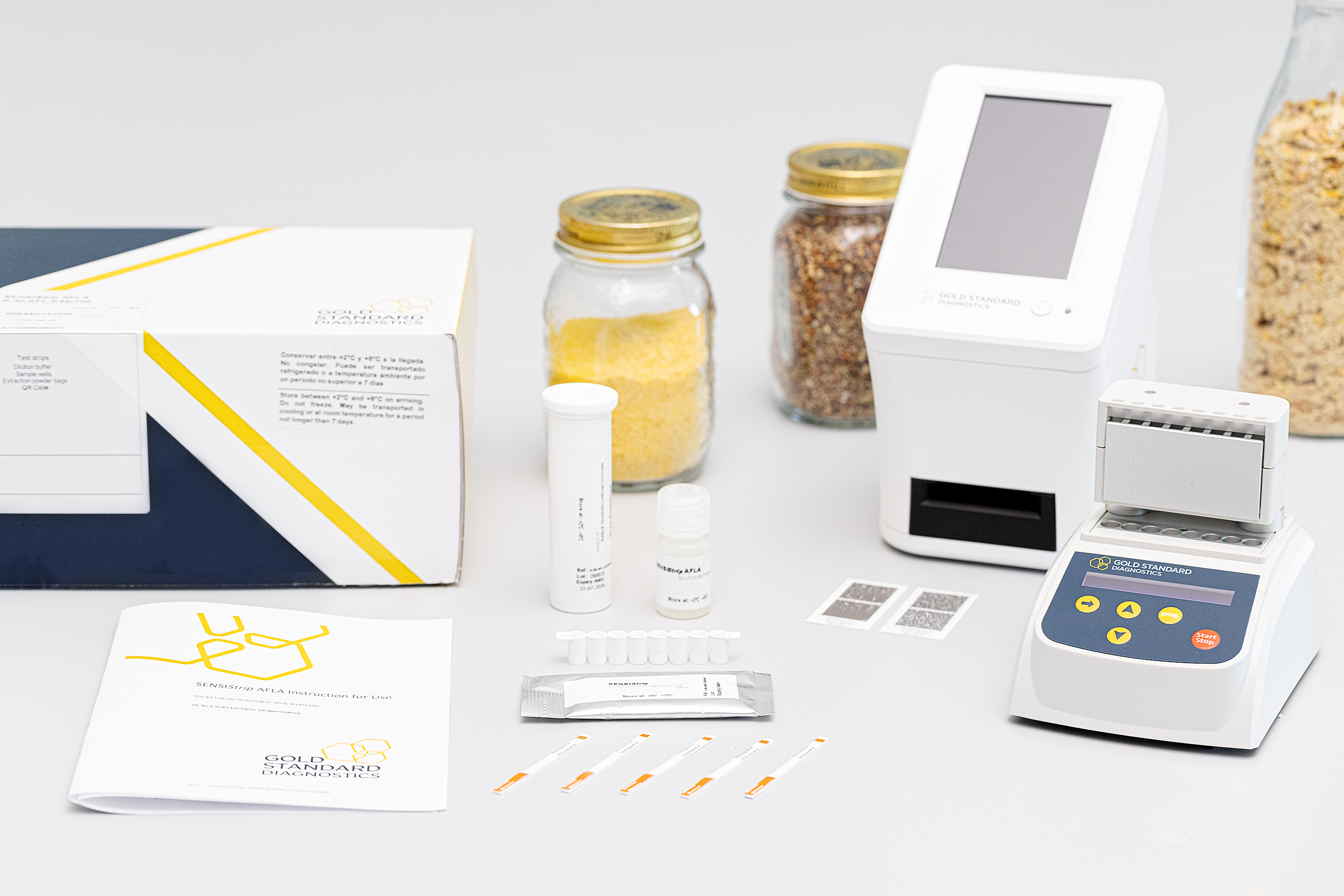 Quickest Lab-on-a-field solution for mycotoxins early detection