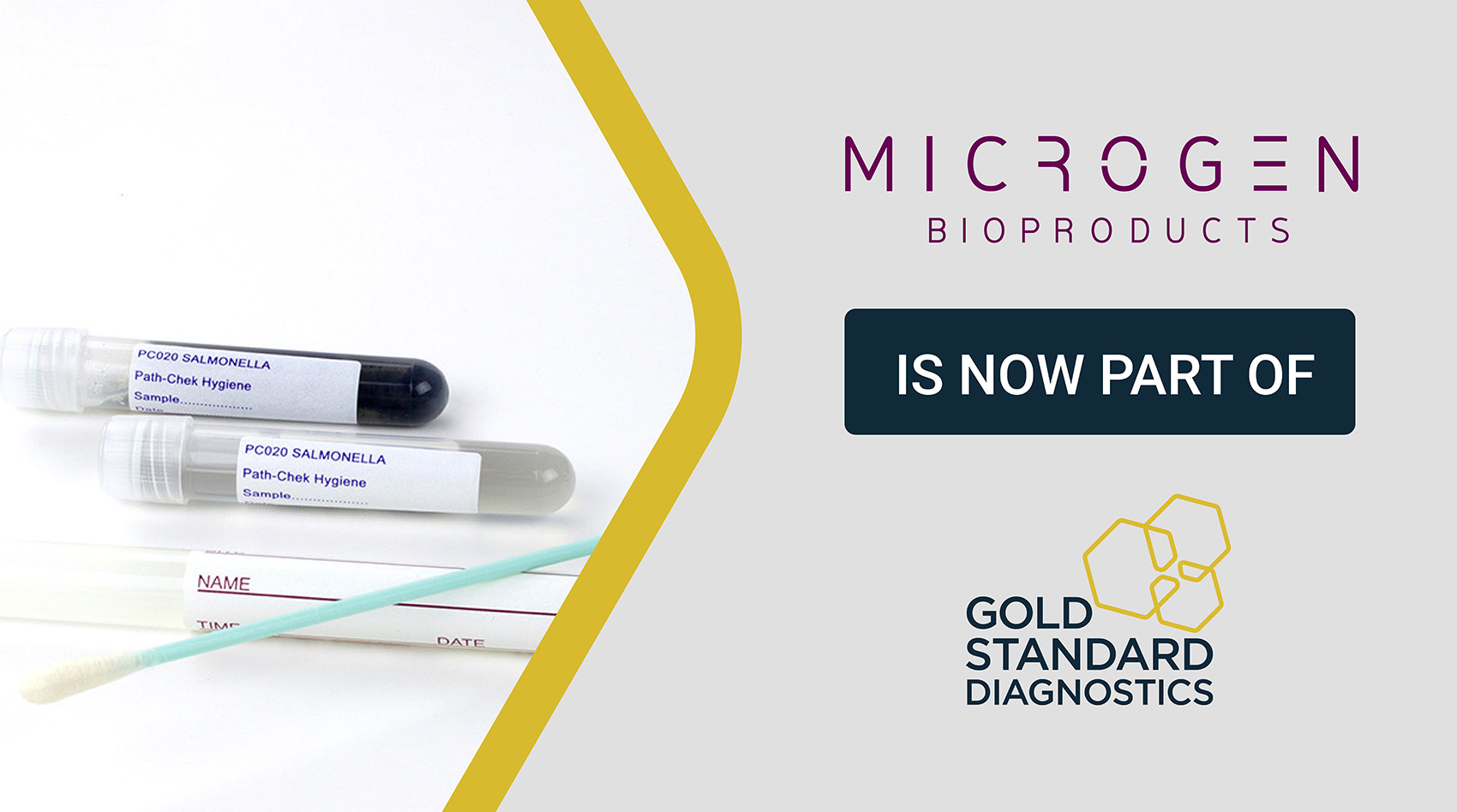 Microgen is now part of Gold Standard Diagnostics